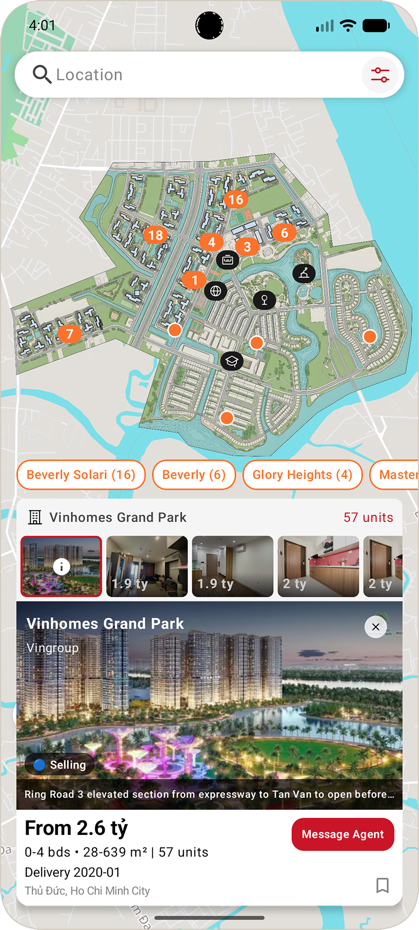 Theo dõi dự án bạn quan tâm